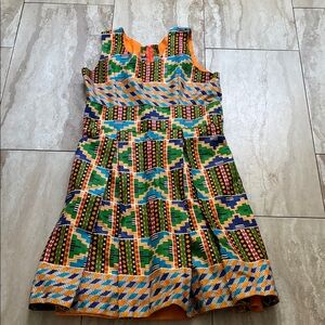 Night out in town pattern color dress